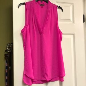 Like new🎀 pink Vince camuto sleeveless tunic